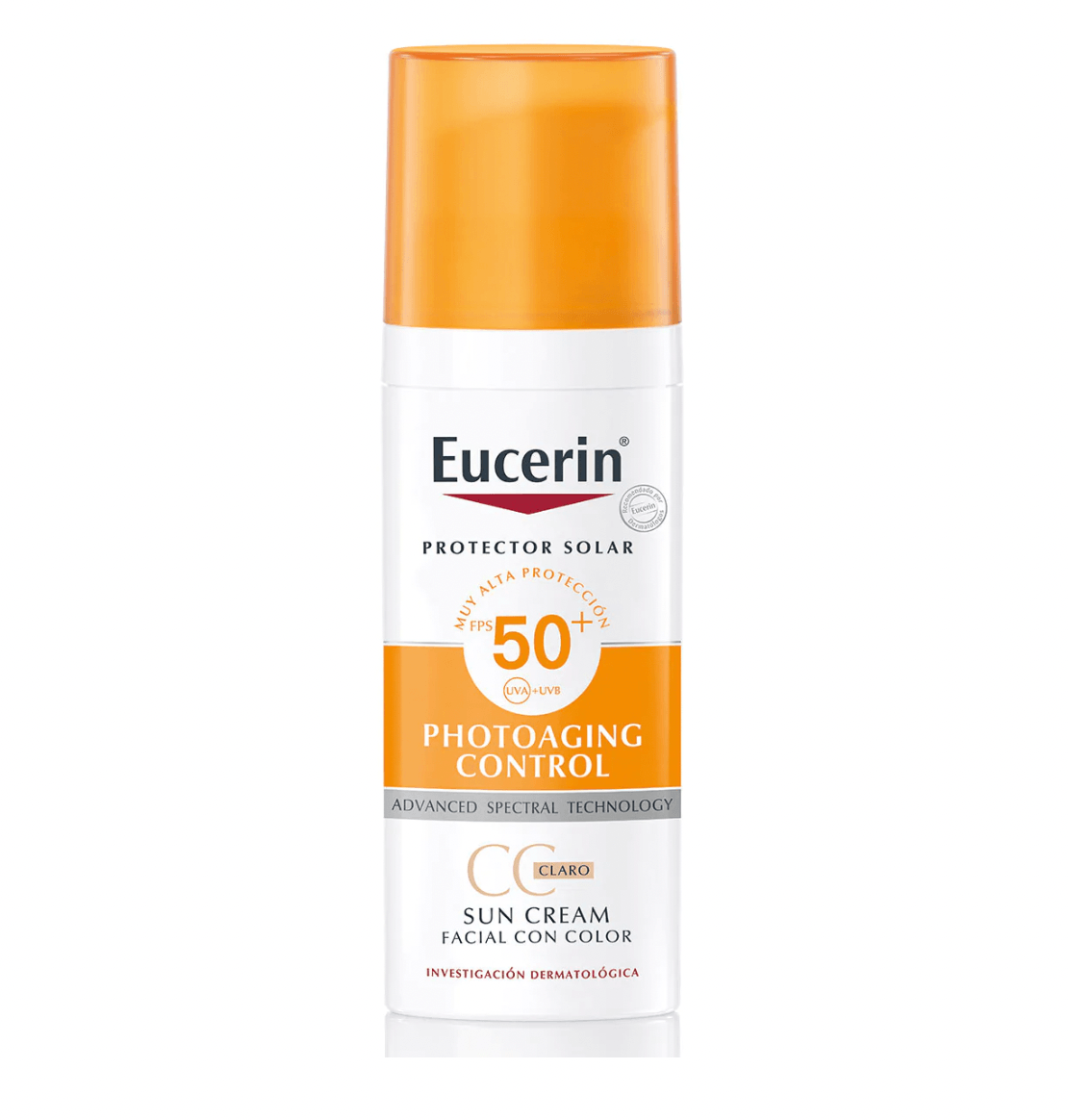 Eucerin Fps50+ Crema T/Claro